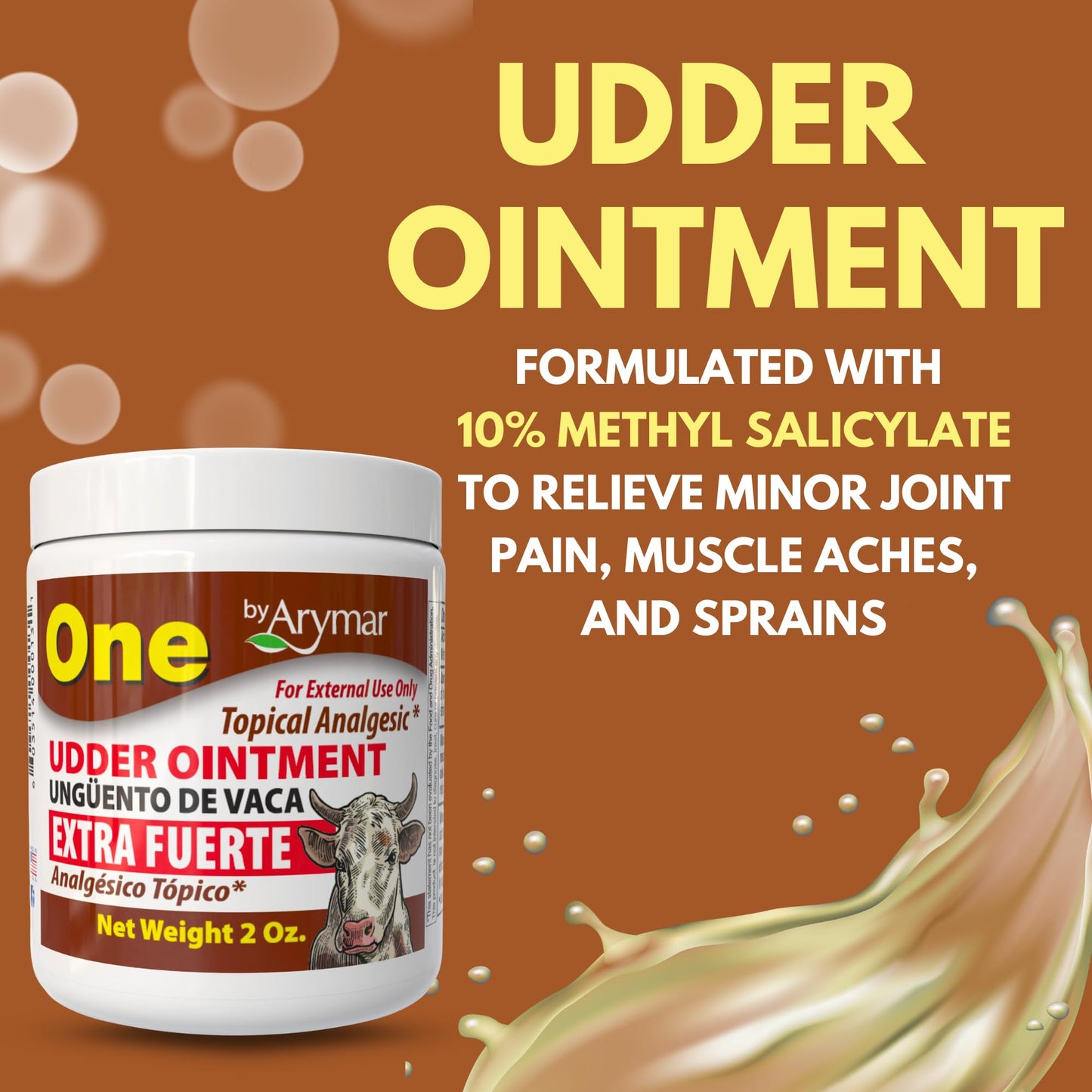 Arymar Udder Ointment: Intensive Soothing Cream for Muscle and Joint Comfort, Topical Balm for Tired Muscles and Skin manteinence, Traditional Formula, 2.6 oz - dailyvitalstore