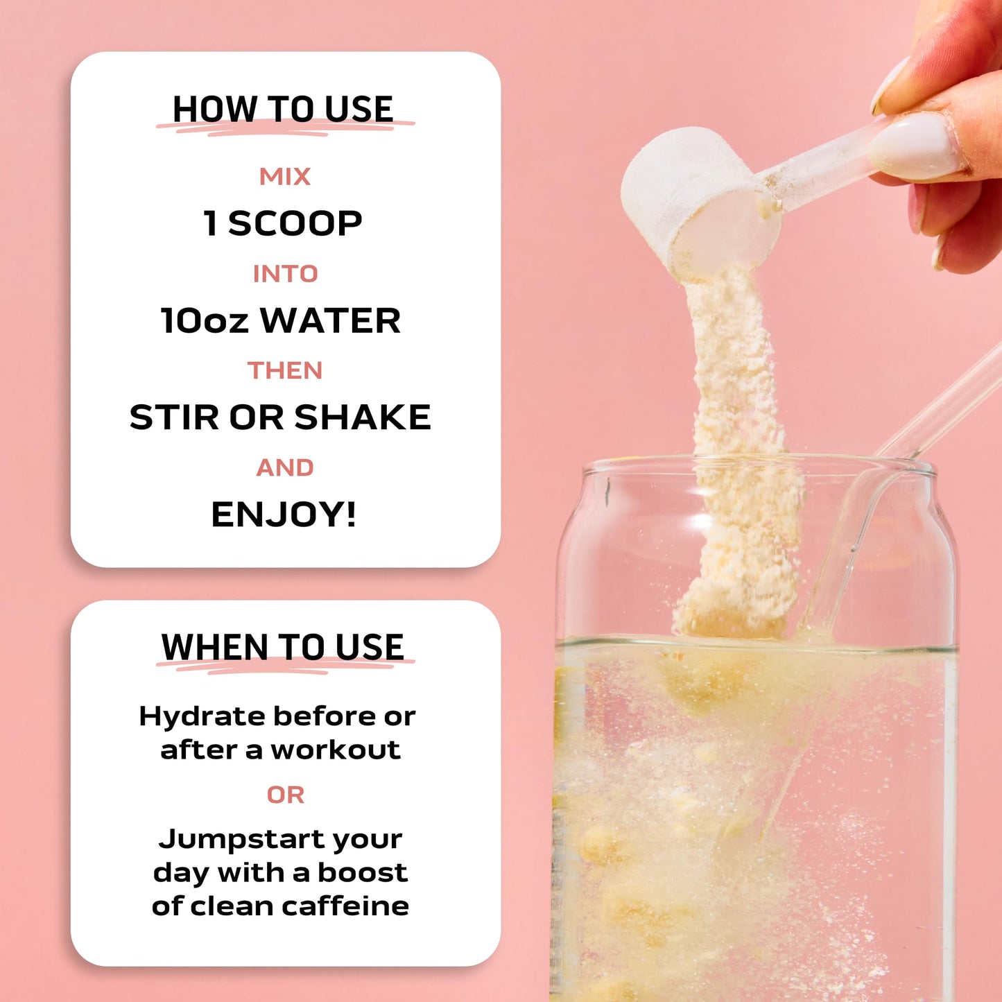 Ascent Clean Hydration + Energy Electrolytes Powder - 100mg Caffeine, 400mg Electrolytes, No Artificial Ingredients, Orange Mango 40 Servings - dailyvitalstore
