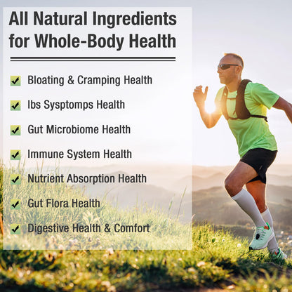 Ascuoli Probiotics for Women & Men - 300 Billion CFU, 24 Strains Probiotics + 15 Organic Herbs Blend, Daily Probiotic for Digestive Health, - dailyvitalstore