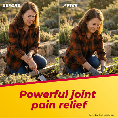 Aspercreme Arthritis Pain Relief Gel for Arthritis & Joint Pain, Non-steroidal Anti-inflammatory Topical Gel with Max-Strength Diclofenac Sodium, 50 g - dailyvitalstore