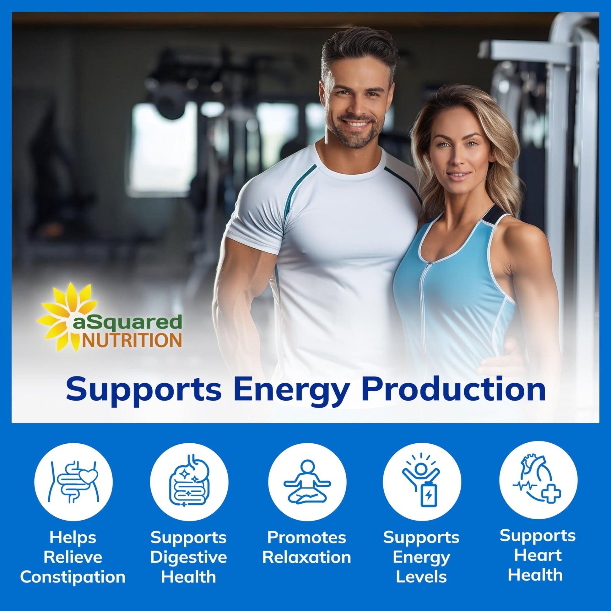aSquared Nutrition Magnesium Citrate 833mg Supplement - 200 Capsules - Max Strength Vegan Mag Citrate Powder Pills to Support Pure Function of Muscles, - dailyvitalstore