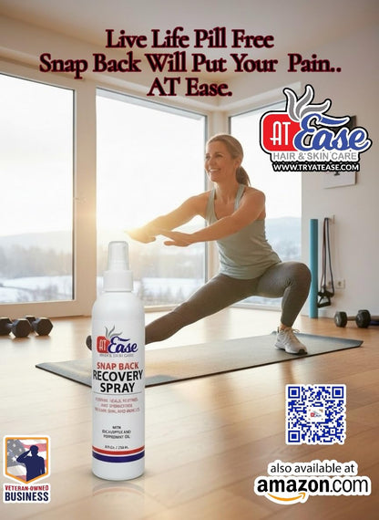 AT Ease Snap Back Recovery Muscle Spray - dailyvitalstore