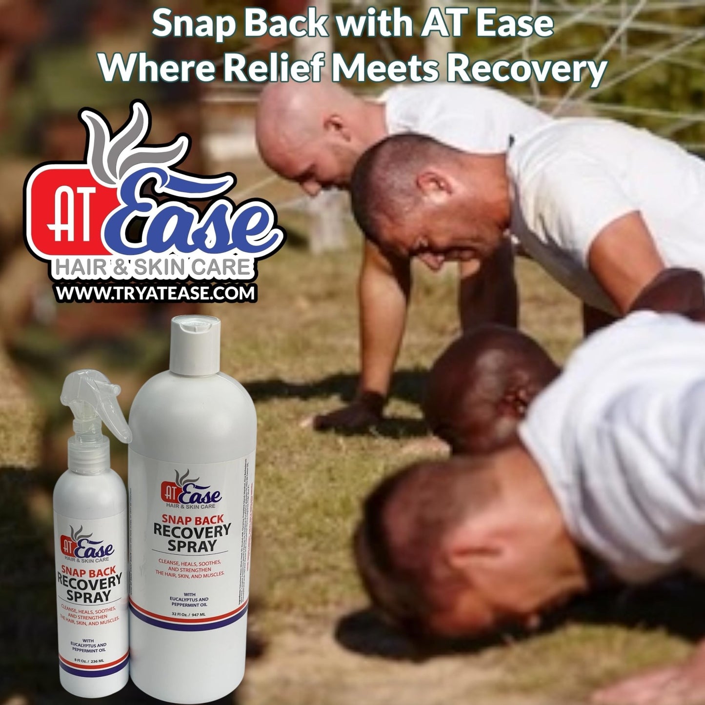 AT Ease Snap Back Recovery Muscle Spray - dailyvitalstore