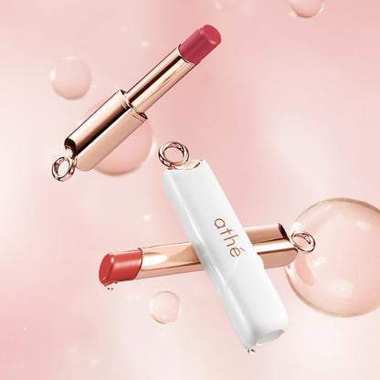 athé Everyday Tinted Lip Set – Tinted Lip Balm Stick with Madecassoside, Ceramide & Squalane, Includes Lip Pouch | Hydrating, Non-Sticky, Vegan K-Beauty Lip Care - dailyvitalstore