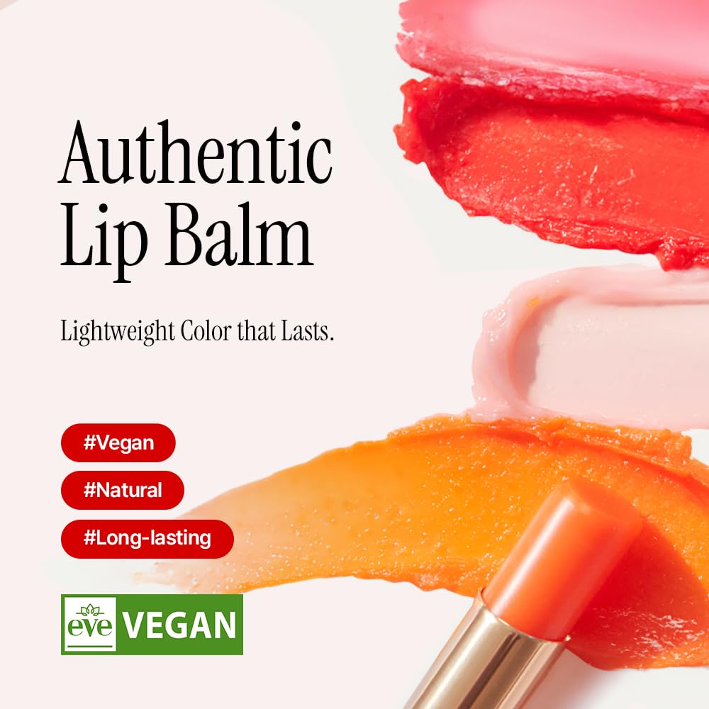 athé Everyday Tinted Lip Set – Tinted Lip Balm Stick with Madecassoside, Ceramide & Squalane, Includes Lip Pouch | Hydrating, Non-Sticky, Vegan K-Beauty Lip Care - dailyvitalstore