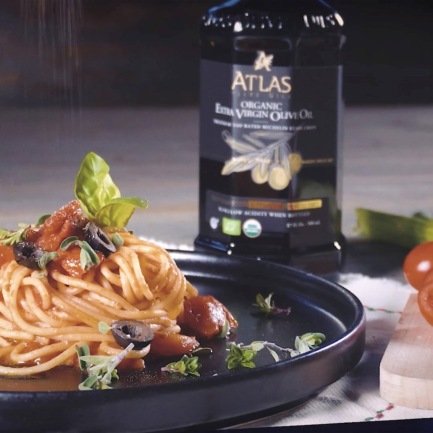 Atlas Organic Cold Pressed Moroccan Extra Virgin Olive Oil, Polyphenol Rich | EVOO From Morocco, Newly Harvested Unprocessed from One Single Family Farm - dailyvitalstore