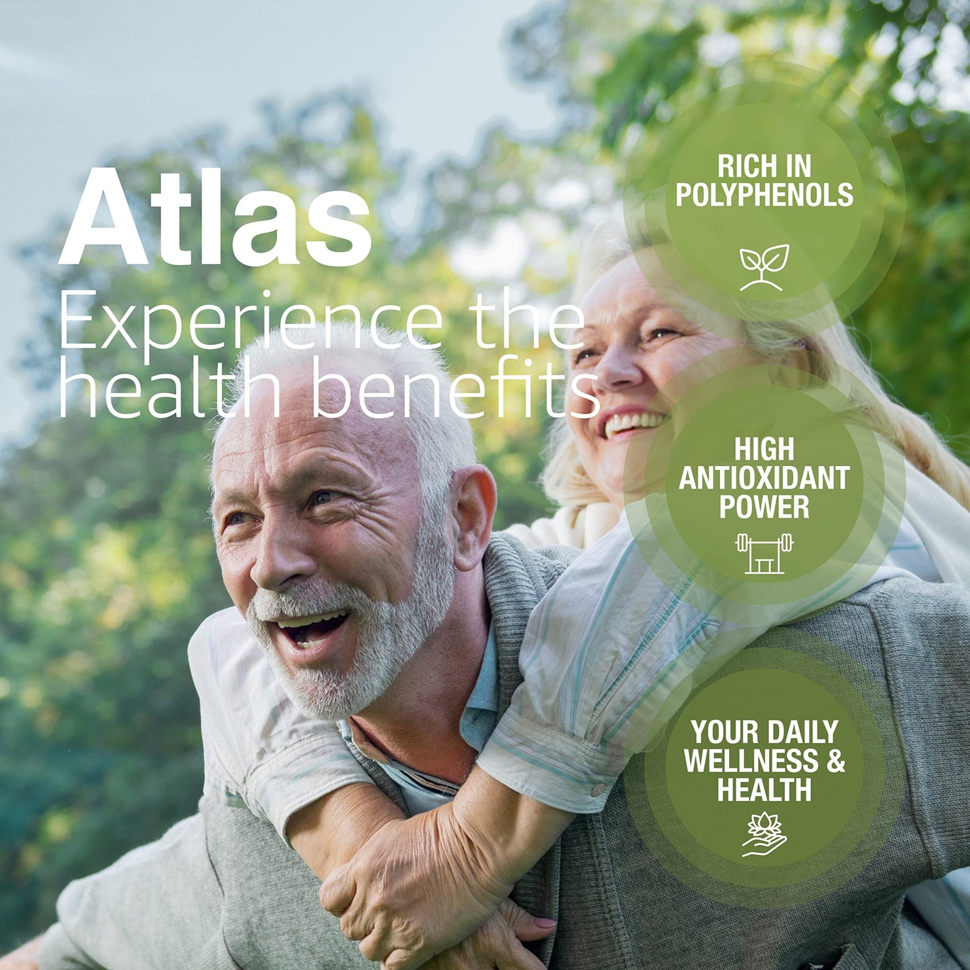 Atlas Organic Cold Pressed Moroccan Extra Virgin Olive Oil, Polyphenol Rich | EVOO From Morocco, Newly Harvested Unprocessed from One Single Family Farm - dailyvitalstore