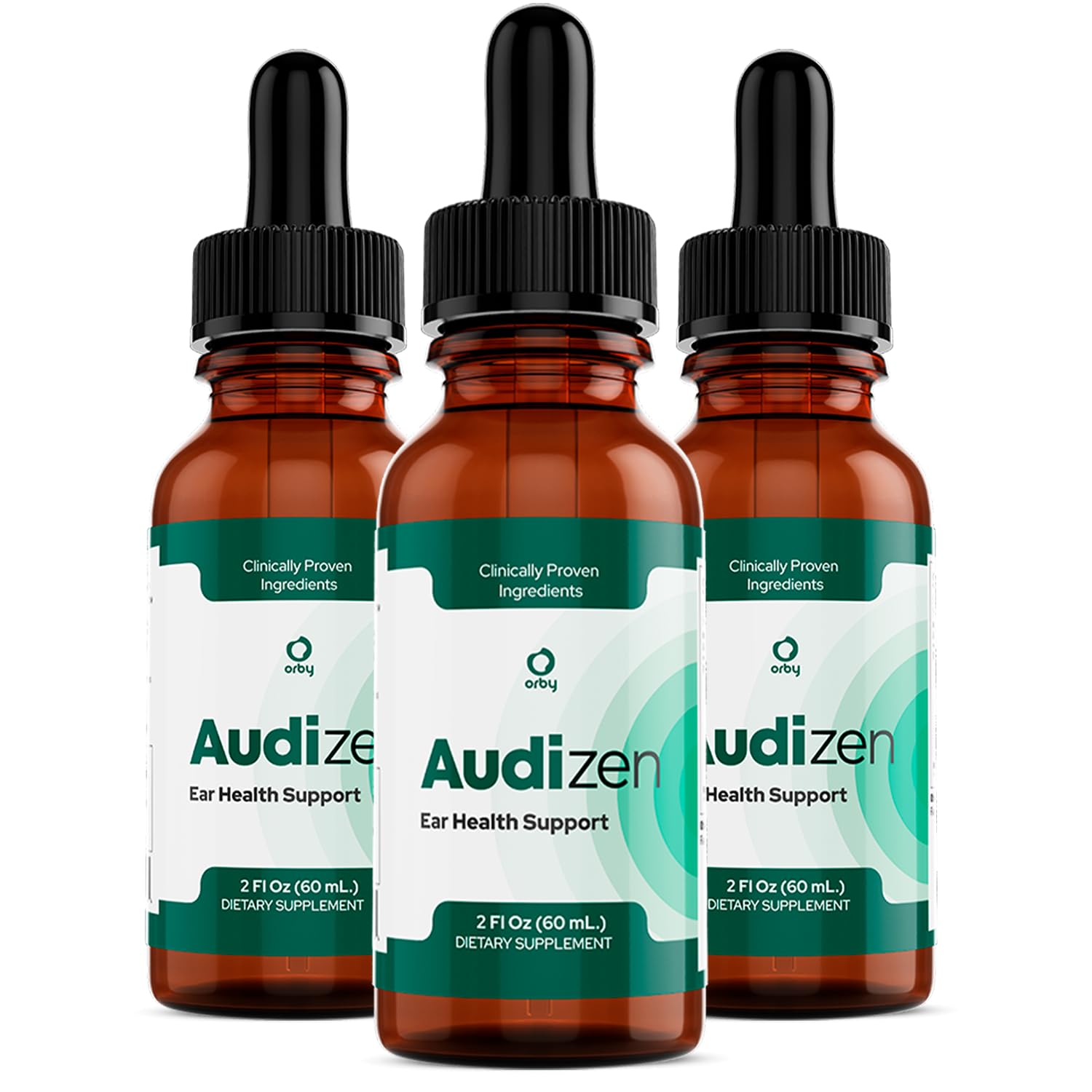 Audizen Drops – Natural Daily Liquid Supplement with Herbal Extracts, Maca Root, Green Tea, Grape Seed & Ginseng – Non-GMO, Gluten-Free, Plant-Based, GMP Certified, Made in USA - 30ml, 3 Month Supply - dailyvitalstore