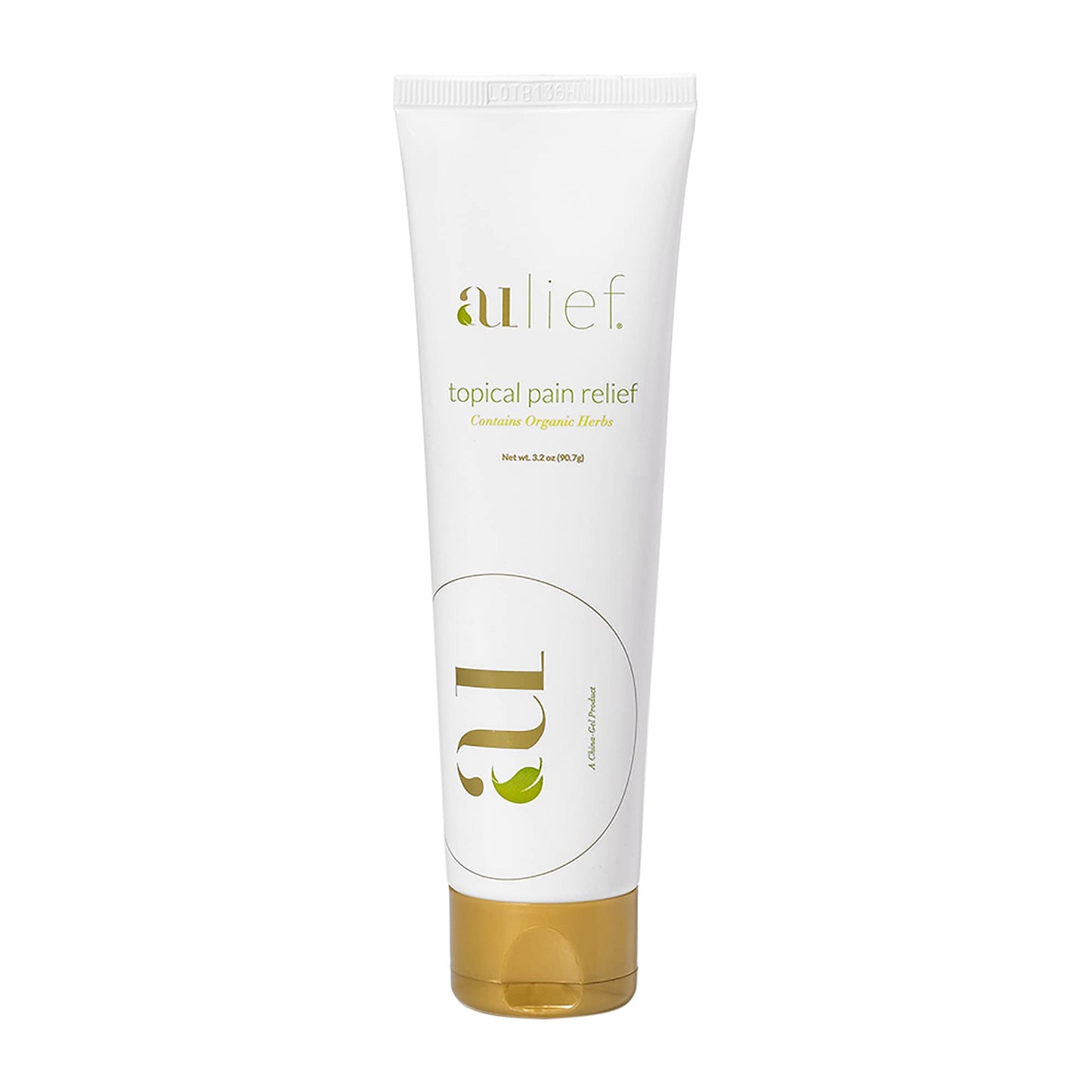 Aulief Gold Natural Pain Relief Cream – Organic Herbal Lotion for Arthritis, Joint Pain & Sore Muscles, Neck, Knee & Back Aches, Premium Organic Natural Pain Reliever, 3.2 Oz Tube - dailyvitalstore