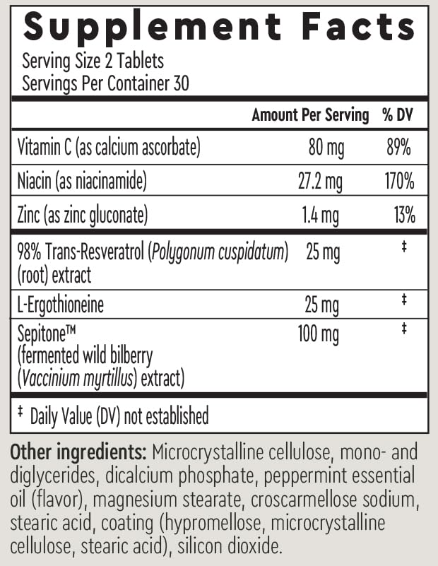 AURELIA Skin Perfection | Advanced Cellular Anti-Aging Supplement | Enhance Skin Clarity, & Tone | with Zinc, Resveratrol, Niacinamide, Ergothioneine, & Vitamin C - dailyvitalstore