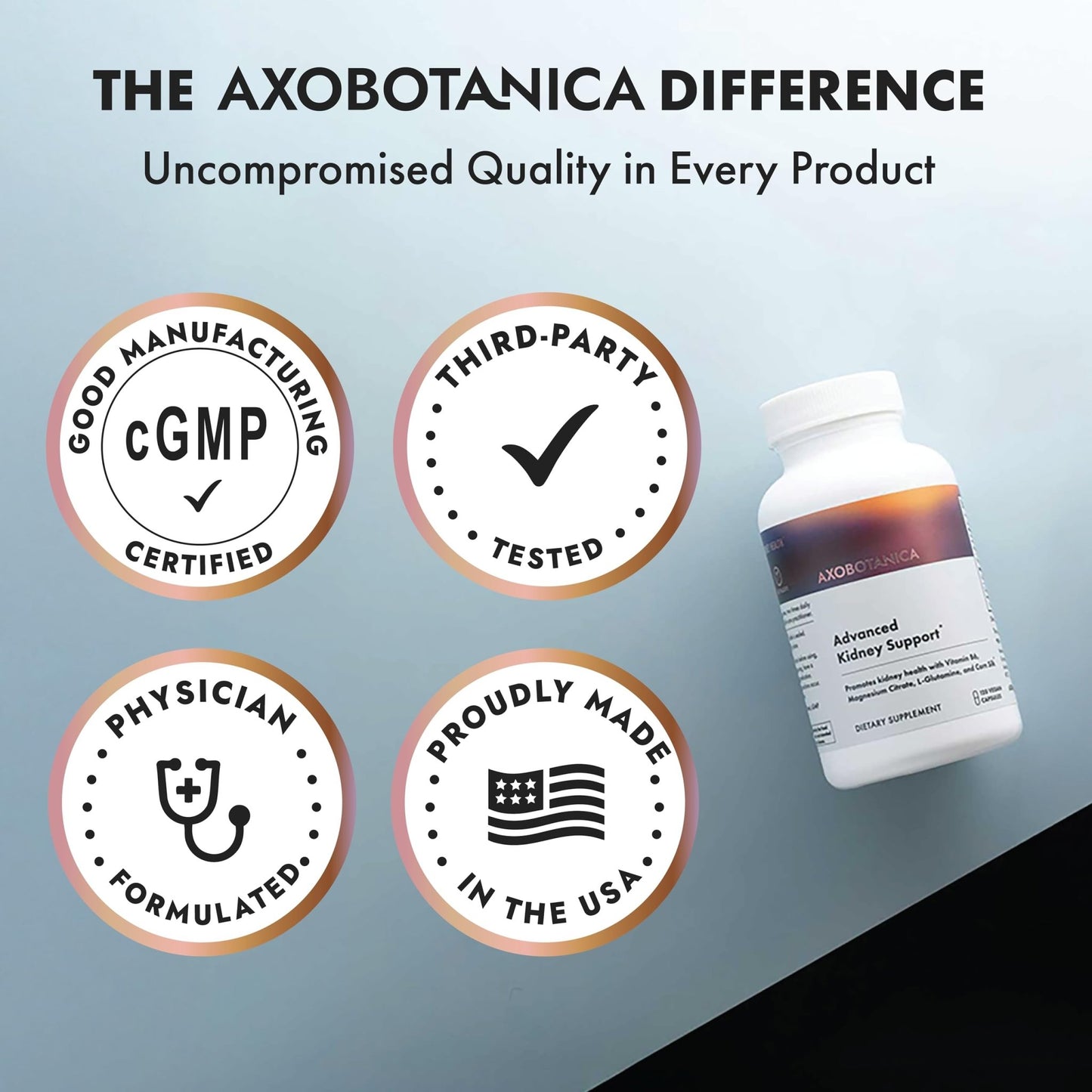 Axobotanica Kidney Cleanse Detox & Repair - Vitamin B6, Magnesium, L-Glutamine & Cornsilk - Kidney Support Supplement, Urinary Flow & Bladder Comfort - dailyvitalstore