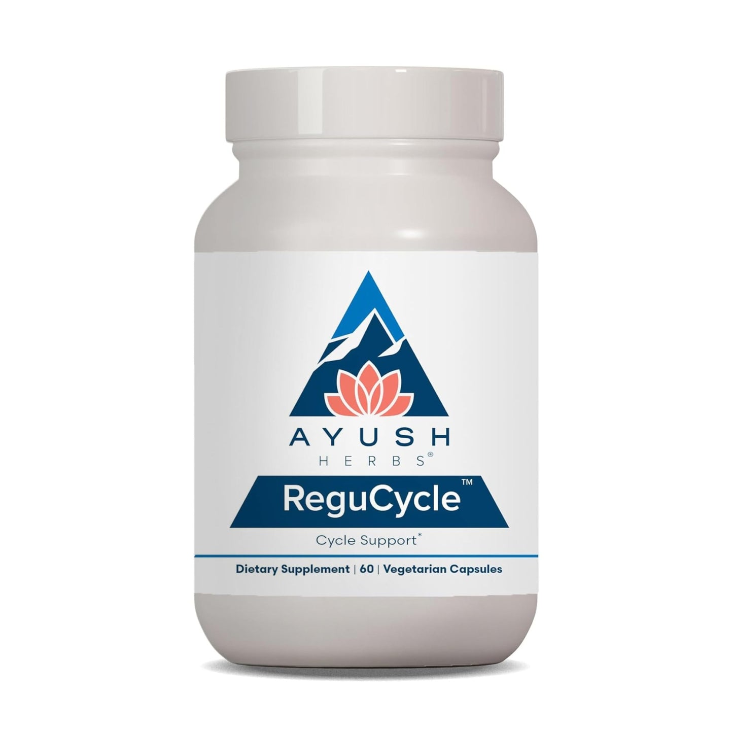 Ayush Herbs Regu-Cycle - Hormone Balance for Women, Hormonal Support, Period Support & Relief, Reproductive Health, Regulate Menstrual Cycle, Ovarian Support Supplement - 60 Vegetarian Capsules - dailyvitalstore