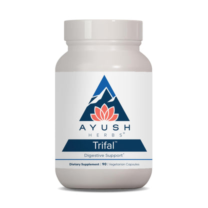 Ayush Herbs Trifal Digestive Support with Amla - Triphala Supplement for Women & Men, Promotes Balanced Digestion, Antioxidant Rich, Made with Organic Ingredients - 90 Vegetarian Capsules (1 Count) - dailyvitalstore