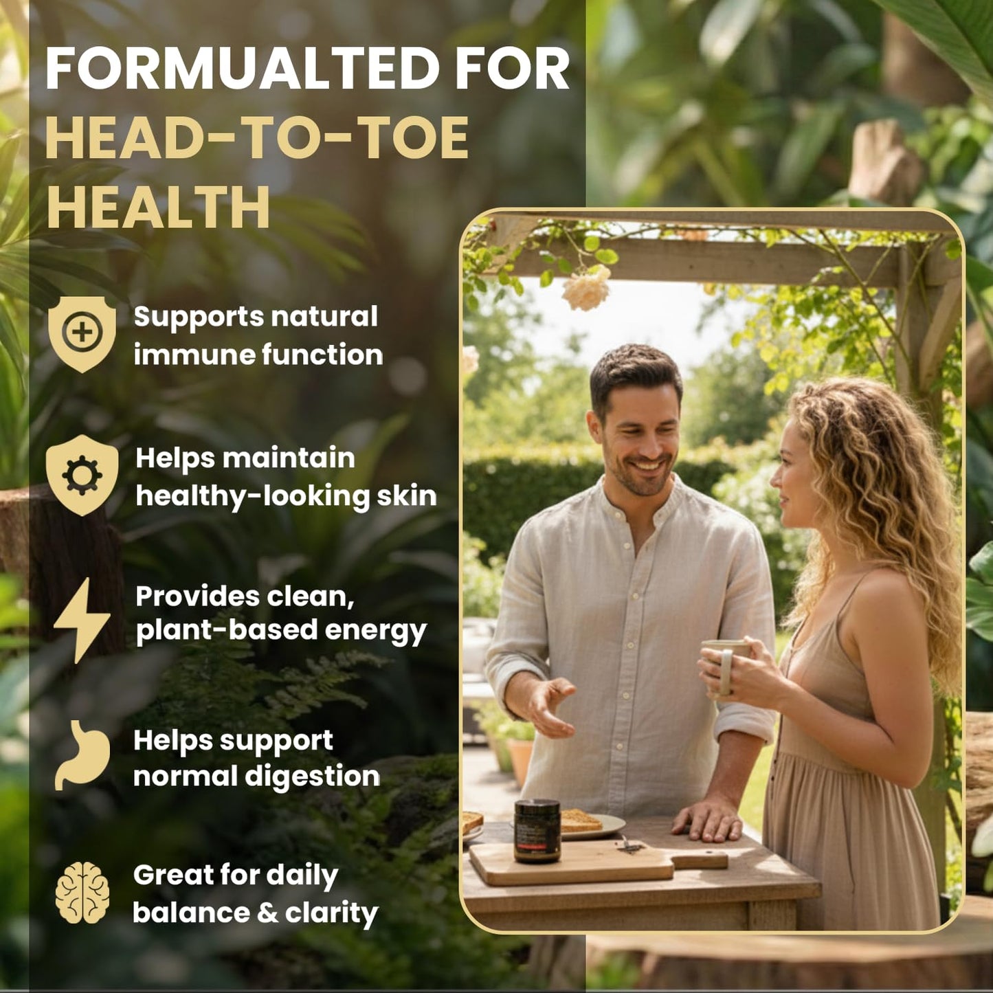 AZ ApexZone True Sea Moss Capsules Black Seed Oil Ashwagandha Burdock Root, Tumeric Supplement with Manuka Honey, Dandelion Root ACV - 60 Capsules - Multi Vitamin - dailyvitalstore