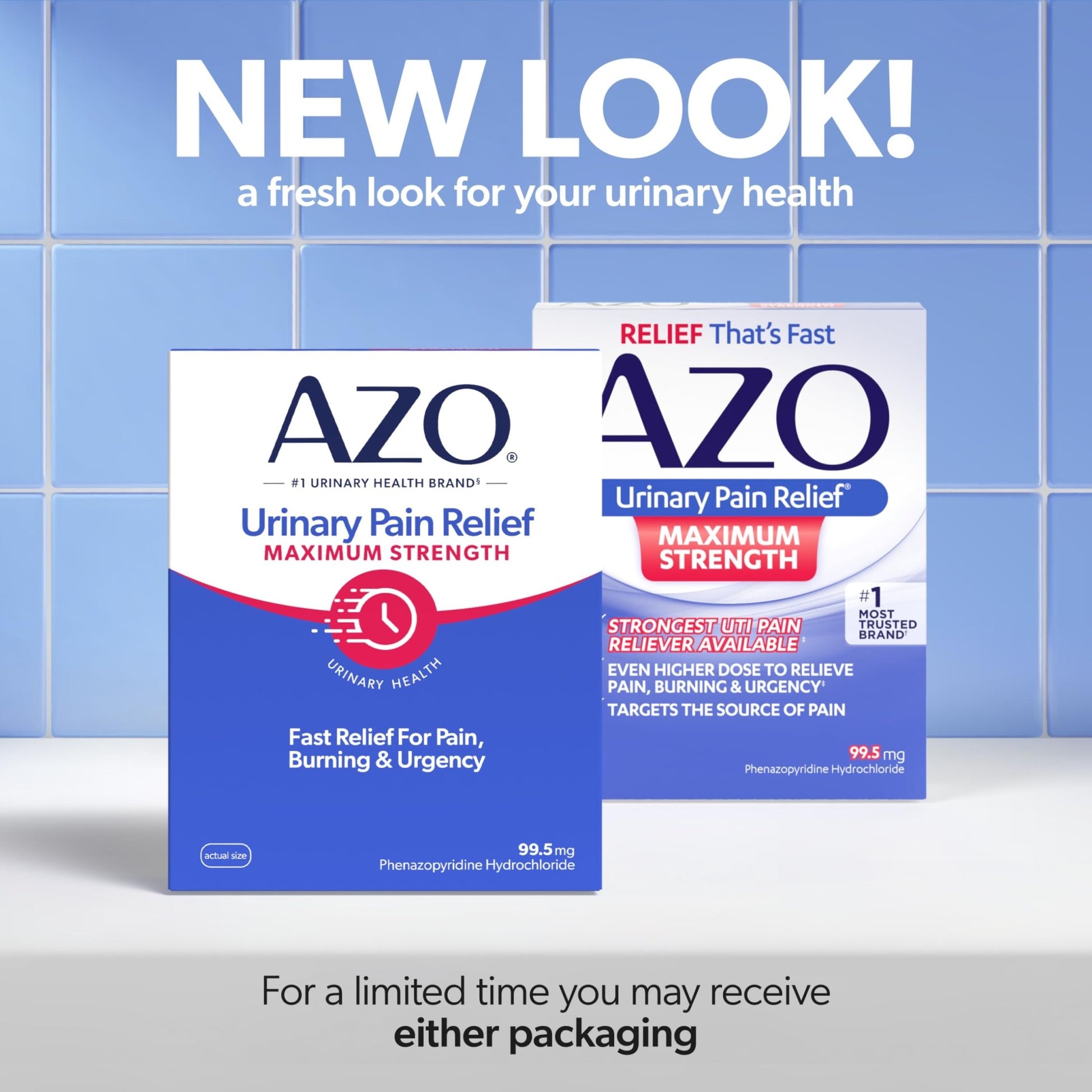 Azo Urinary Pain Relief Maximum Strength, Fast Relief Of Uti Pain, Burning & Urgency, Targets Source Of Pain, 1 Most Trusted Brand, 24 Tablets - dailyvitalstore