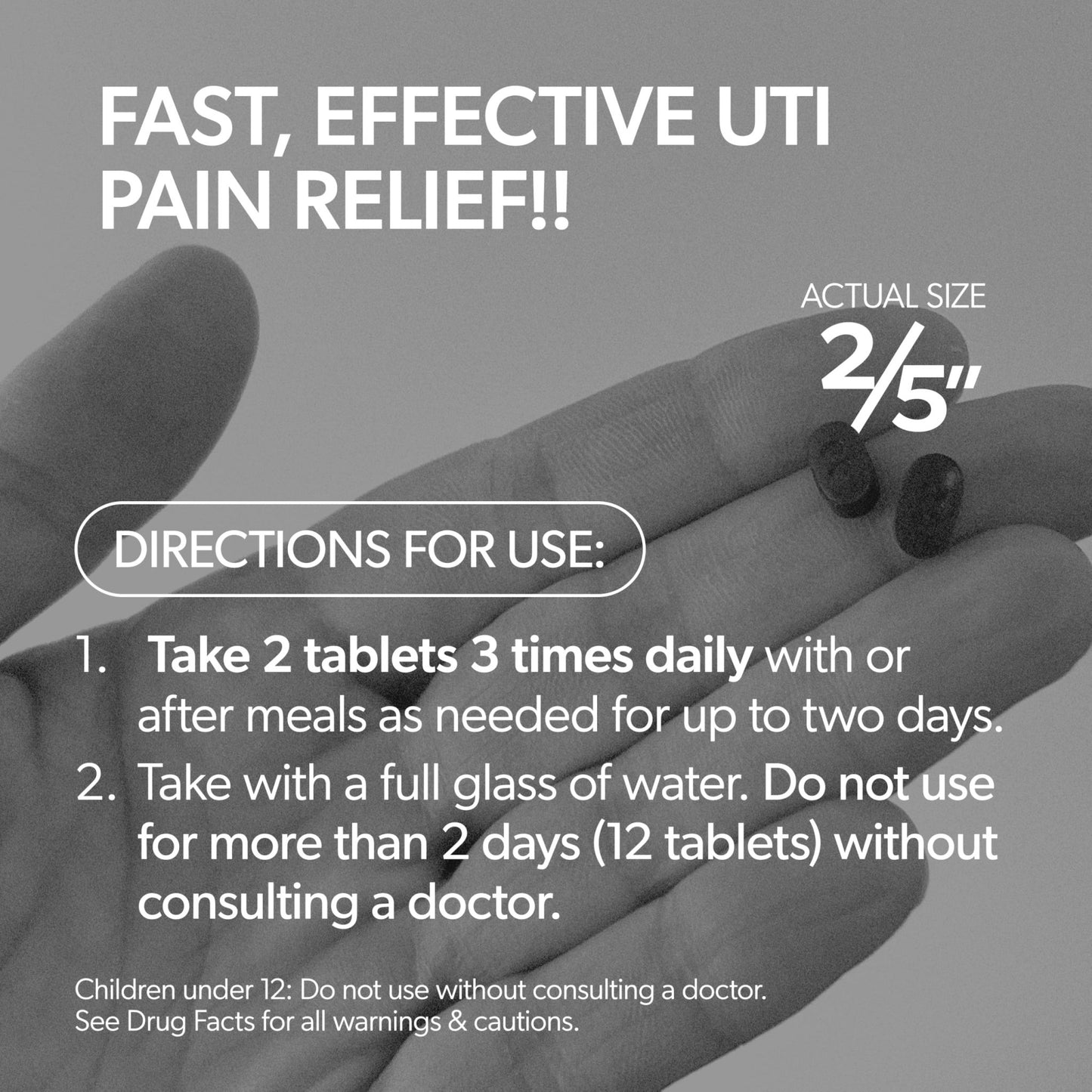 AZO Urinary Pain Relief Maximum Strength | Fast Relief of UTI Pain, Burning & Urgency | Targets Source of Pain | 1 Most Trusted Brand | 48 Tablets - dailyvitalstore