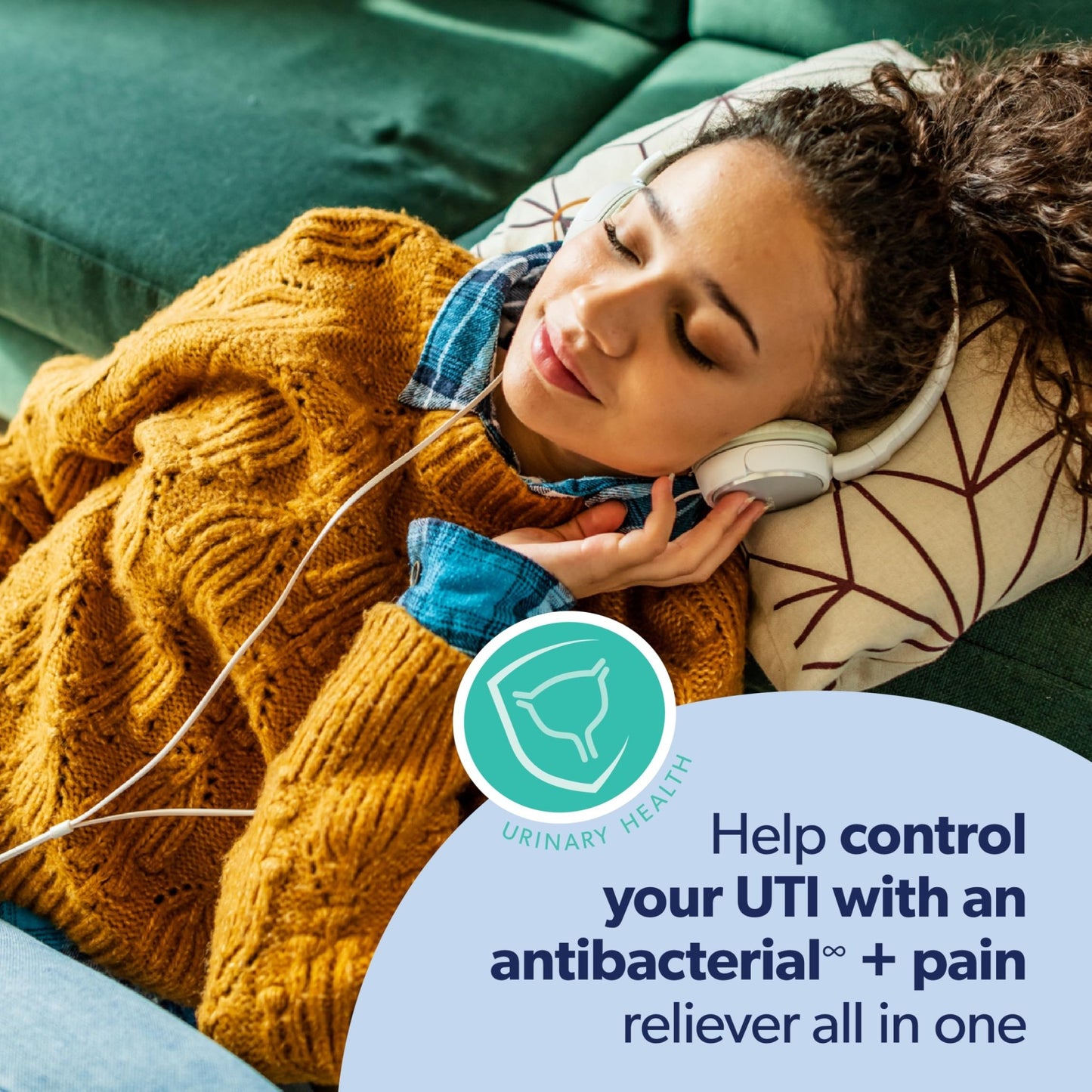 AZO Urinary Tract Defense Antibacterial Protection, FSA/HSA Eligible, Helps Control a UTI Until You Can See a Doctor, from The No. 1 Most Trusted Urinary Health Brand, 24 Count (Pack of 1) - dailyvitalstore