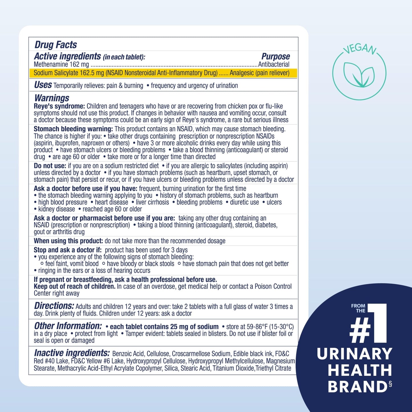 AZO Urinary Tract Defense Antibacterial Protection, FSA/HSA Eligible, Helps Control a UTI Until You Can See a Doctor, from The No. 1 Most Trusted Urinary Health Brand, 24 Count (Pack of 1) - dailyvitalstore