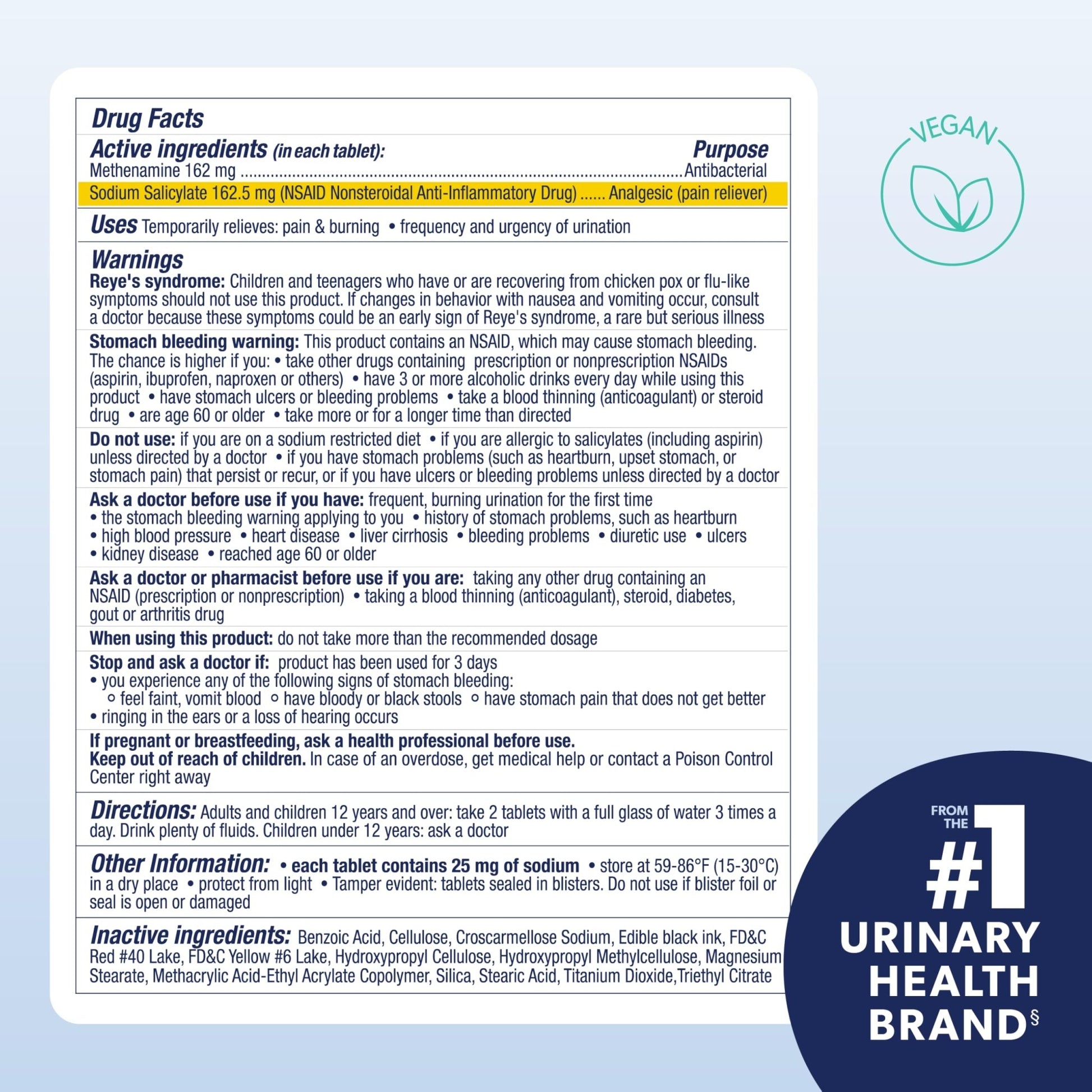 AZO Urinary Tract Defense Antibacterial Protection, FSA/HSA Eligible, Helps Control a UTI Until You Can See a Doctor, from The No. 1 Most Trusted Urinary Health Brand, 24 Count (Pack of 1) - dailyvitalstore