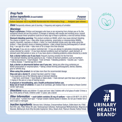 AZO Urinary Tract Defense Antibacterial Protection, FSA/HSA Eligible, Helps Control a UTI Until You Can See a Doctor, from The No. 1 Most Trusted Urinary Health Brand, 24 Count (Pack of 1) - dailyvitalstore