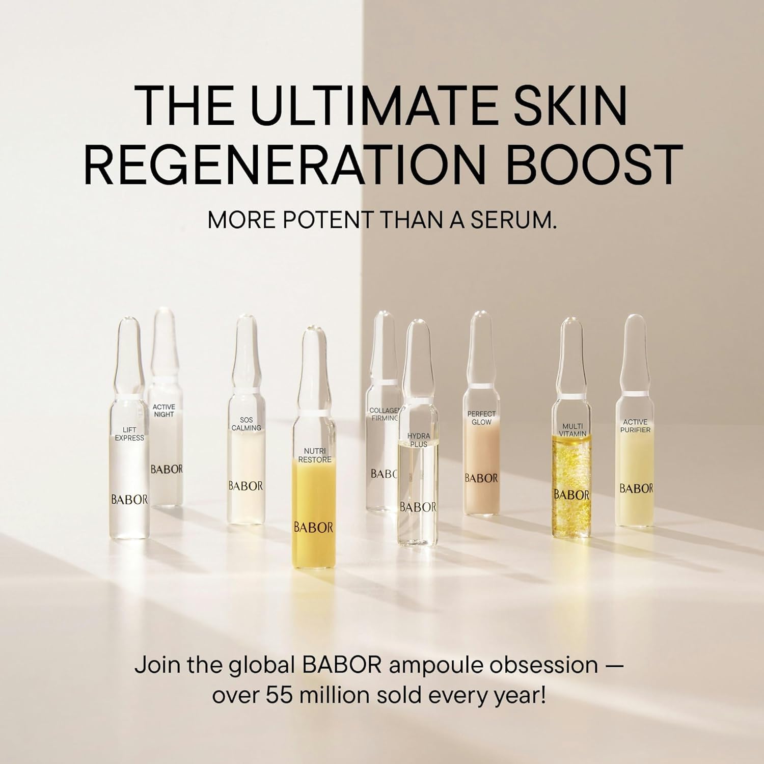 BABOR Hydra Plus Ampoule Concentrate, Moisturizing Skincare Capsule, Hyaluronic Acid Serum, Deeply Nourish to Plump and Smooth Skin, - dailyvitalstore