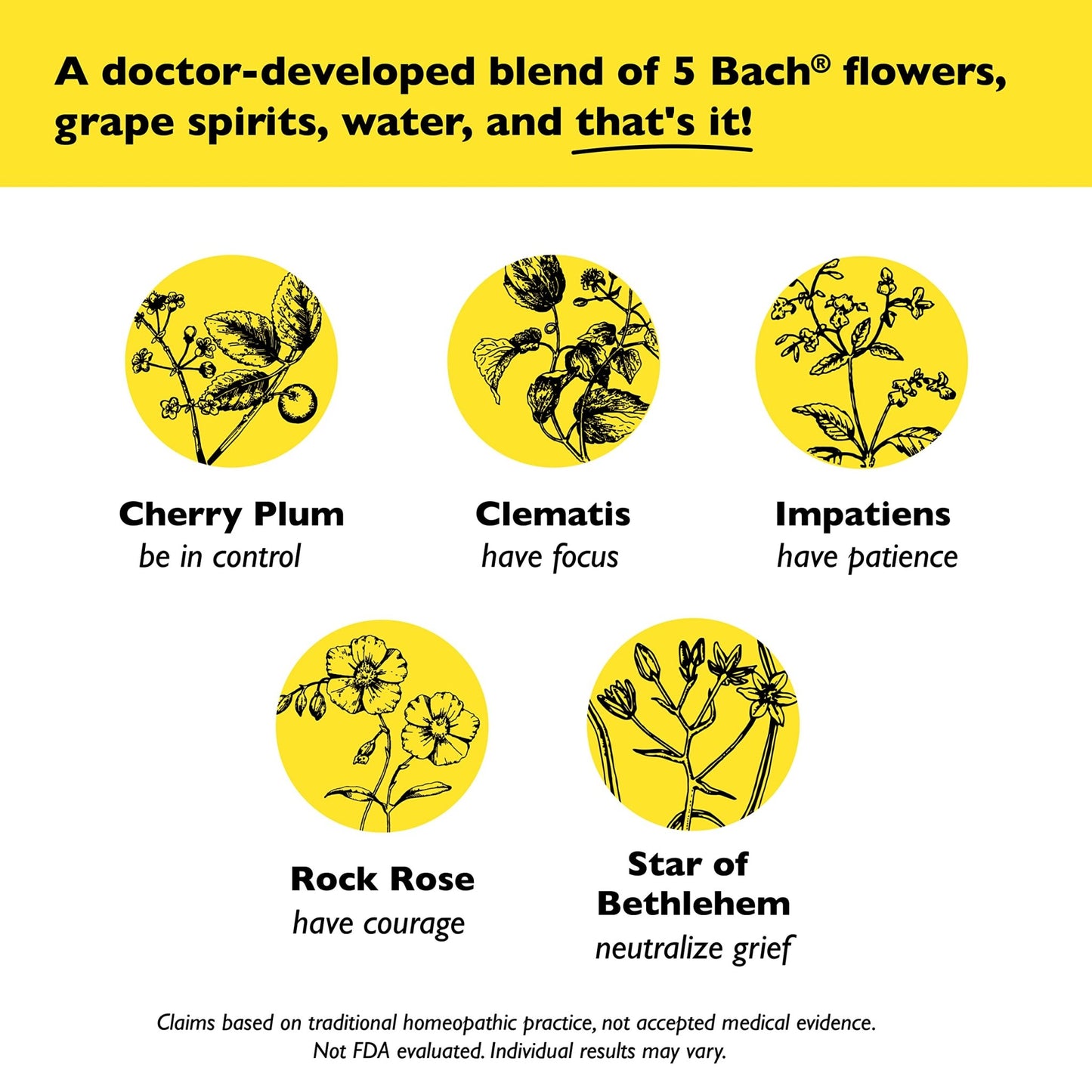 Bach Rescue Remedy Dropper, Natural Stress Relief, Homeopathic Flower Essence, Vegan, Gluten & Sugar-Free, Non-Habit Forming, 2 Pack, 10mL Ea Visit The Rescue Store - dailyvitalstore