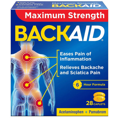 BACKAID Pills 28 Tablets (Pack of 6) - dailyvitalstore