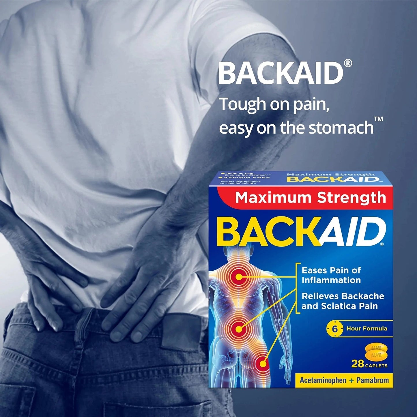 BACKAID Pills 28 Tablets (Pack of 6) - dailyvitalstore
