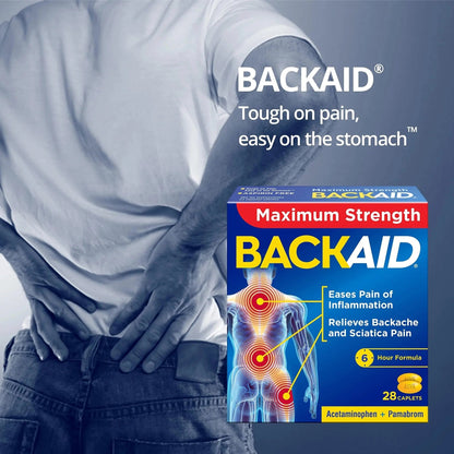 BACKAID Pills 28 Tablets (Pack of 6) - dailyvitalstore