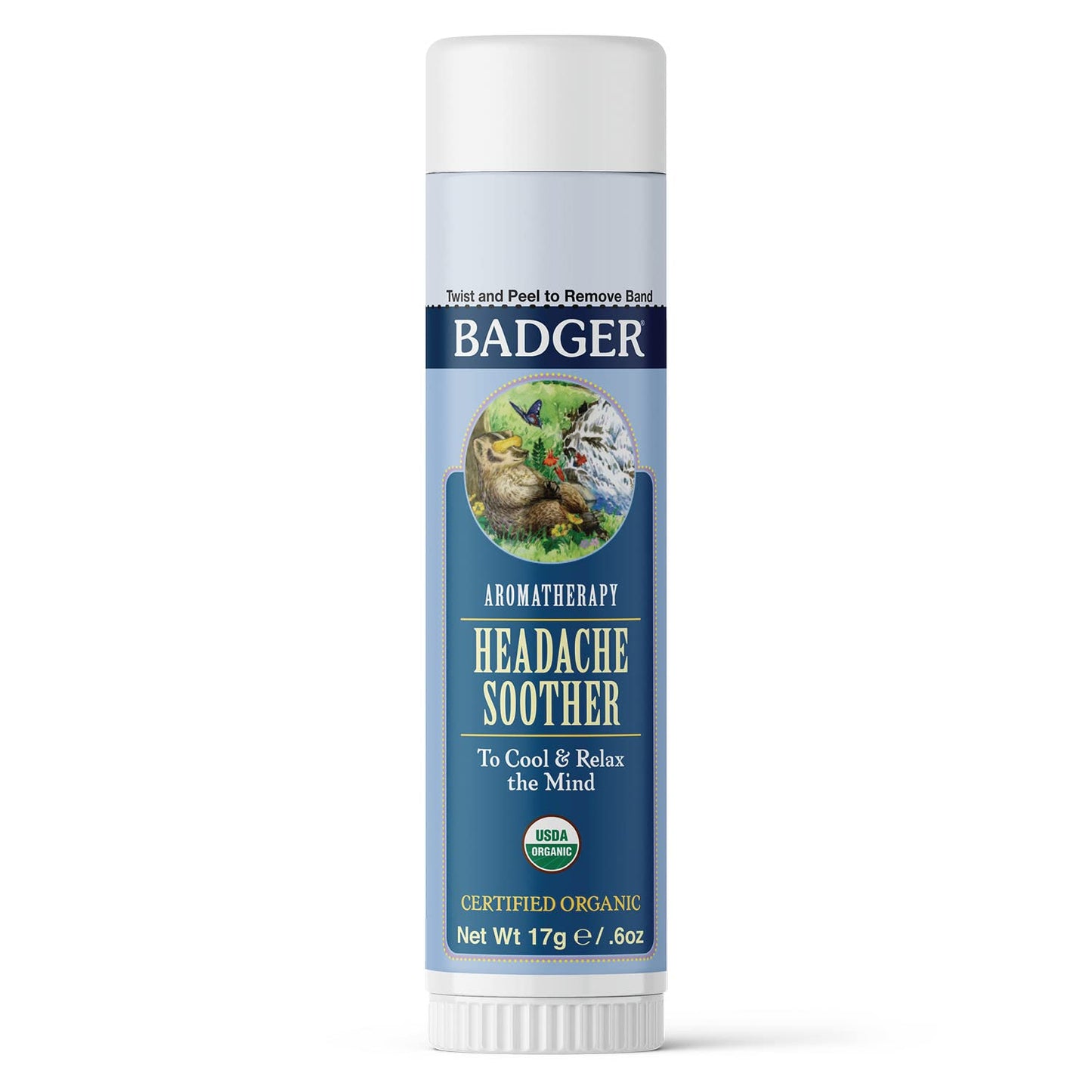 Badger Headache Soother - .6 oz Stick - dailyvitalstore