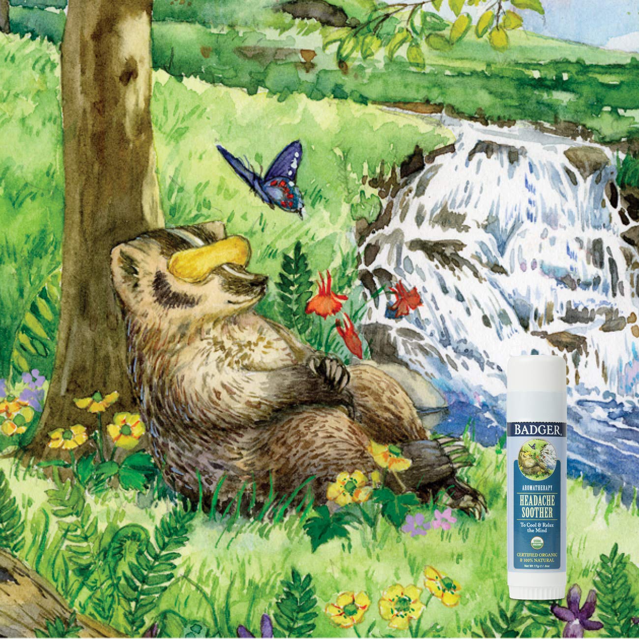 Badger Headache Soother - .6 oz Stick - dailyvitalstore