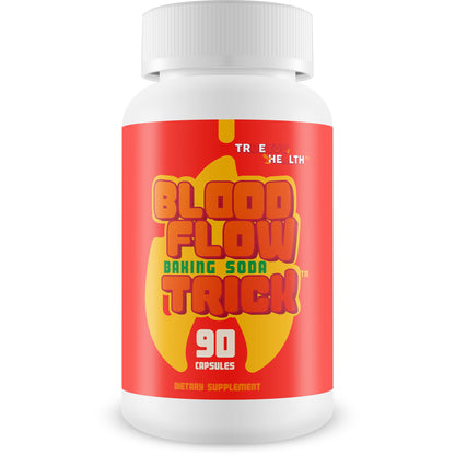 Baking Soda Trick for Men - Our Best Blood Flow Pills - Male Circulation Supplement for Advanced Blood Flow Care - Natural Circulation Supplements - Blood Circulation Supplements for Men - dailyvitalstore