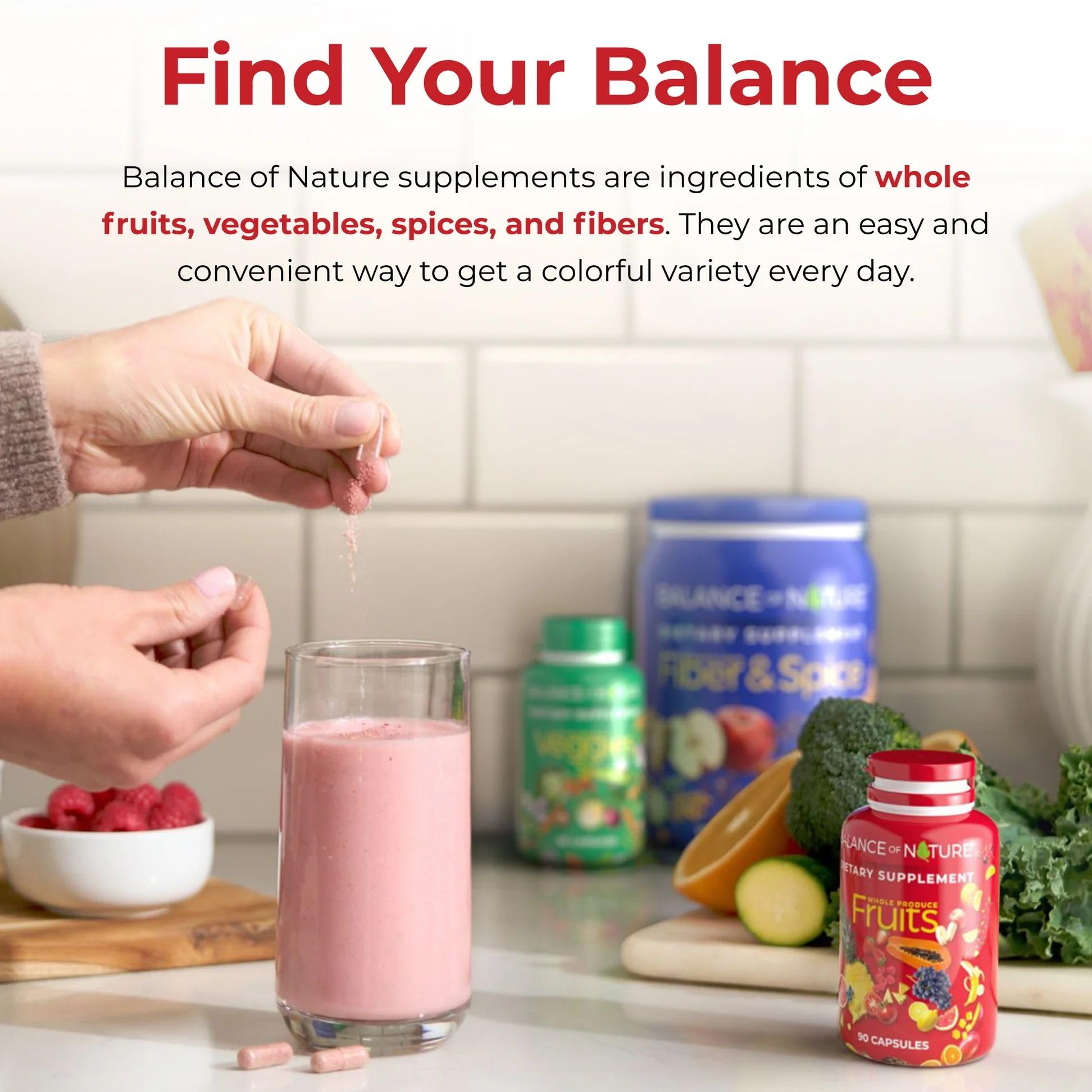 Balance of Nature Whole Fruits Supplement with Superfood Fruits - dailyvitalstore