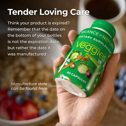Balance of Nature Whole Veggies Supplement with Superfood Vegetables - dailyvitalstore