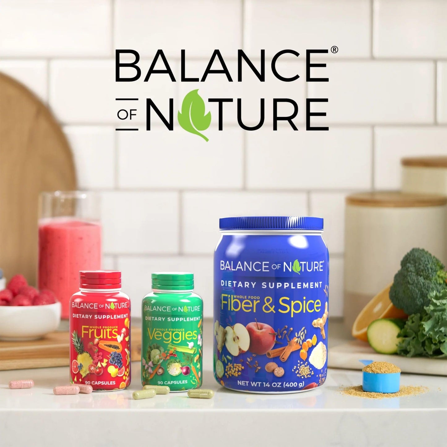 Balance of Nature Whole Veggies Supplement with Superfood Vegetables - dailyvitalstore