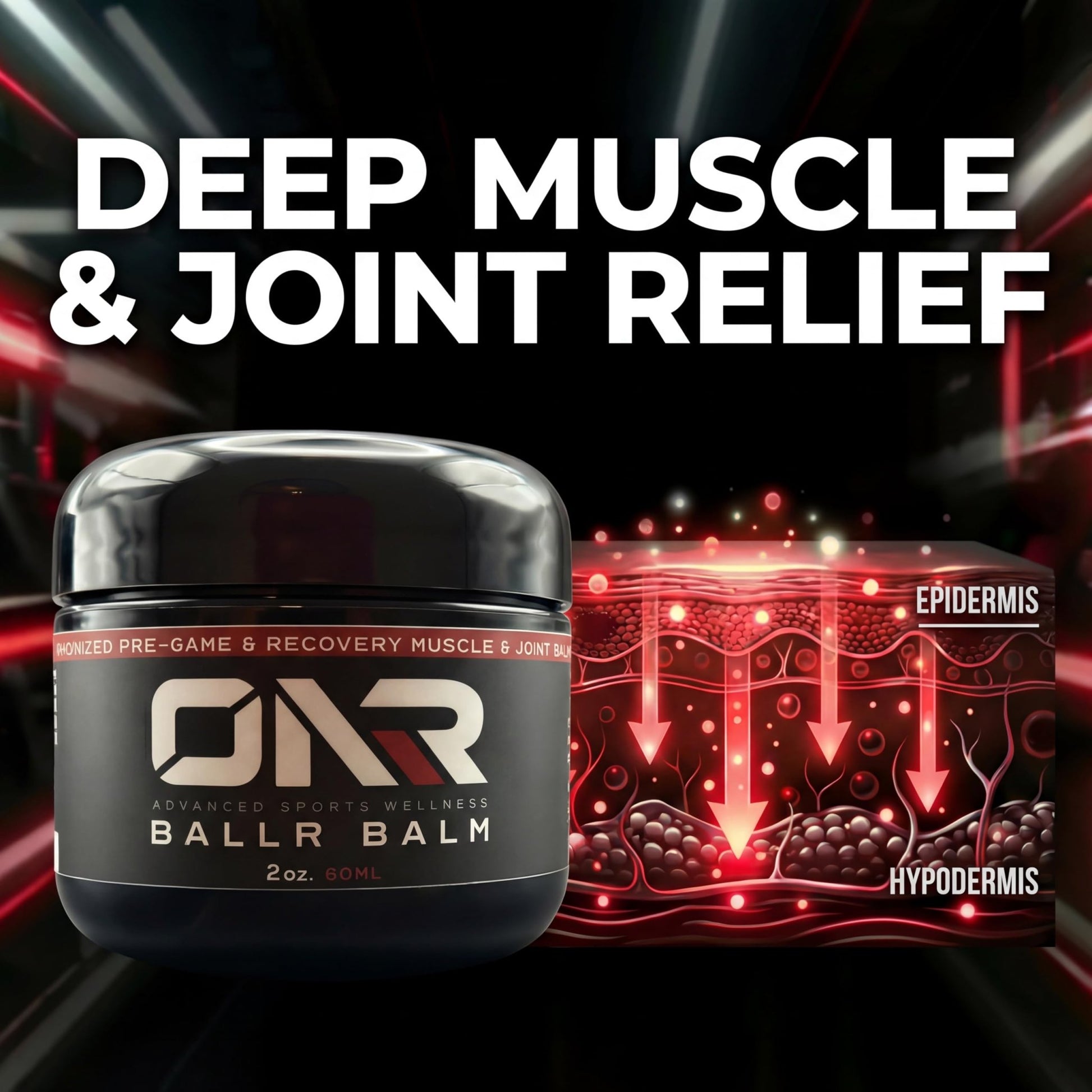 BALLR Balm – Fast-Acting Natural Pain Relief & Muscle Recovery | Trusted by Athletes, Clean Ingredients, 2 oz - dailyvitalstore