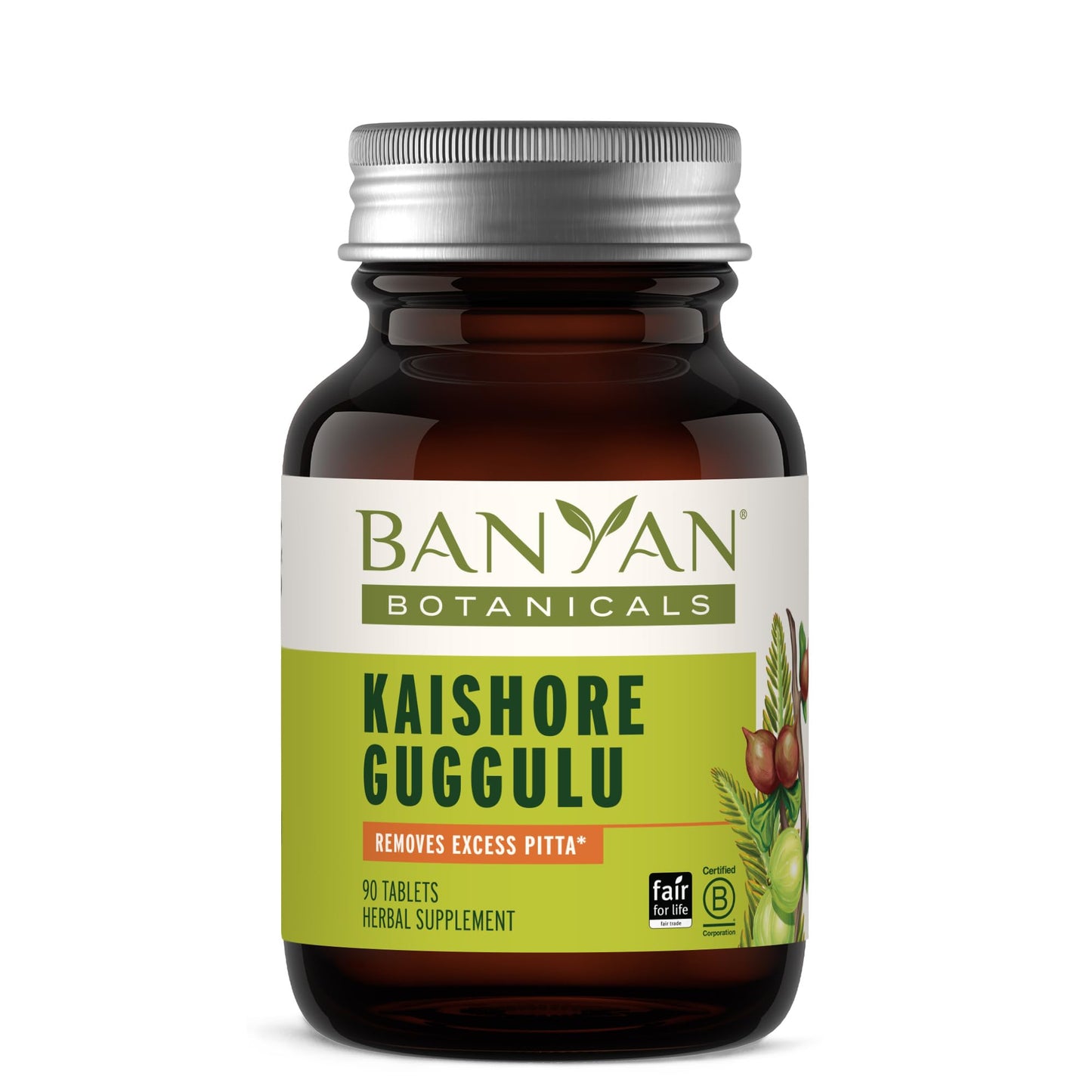 Banyan Botanicals Kaishore Guggulu – Organic Joint Support Supplement – Traditional Blend that Supports Healthy Joints, Muscles, and Connective Tissue* – 90 tablets – Non-GMO Sustainably Sourced Vegan - dailyvitalstore