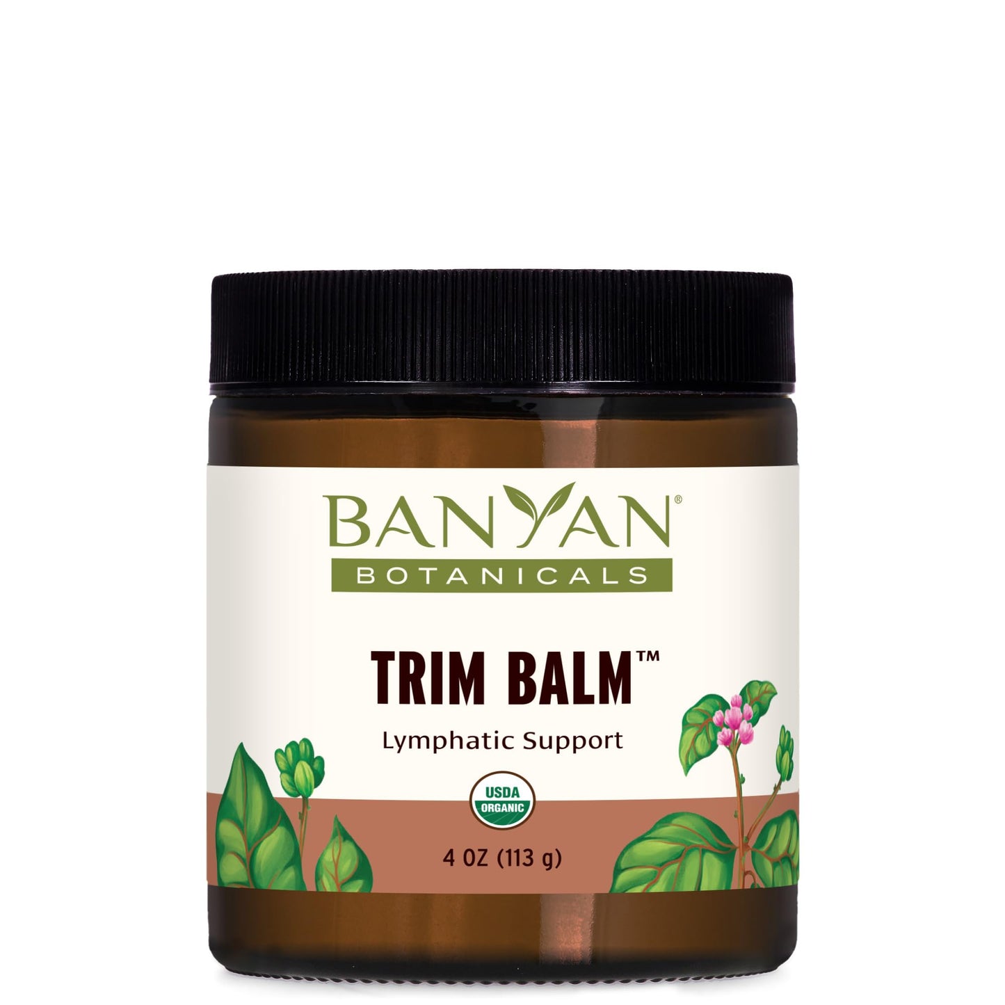 Banyan Botanicals Trim Balm - Certified Organic, 4 oz - Chitrak and Guggulu Increases Metabolism - dailyvitalstore