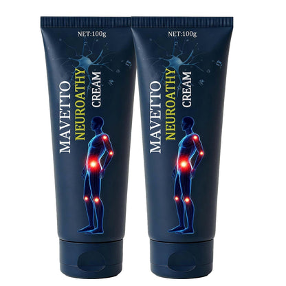 Bare Basics MAVETTO Neuropathy Relief Cream, Neurosoothe Formula Nerve Cream, Contains Capsaicin, Arnica, Menthol, MSM and Glucosamine, Improve Joint Discomfort, Increase Mobility (2pcs) - dailyvitalstore