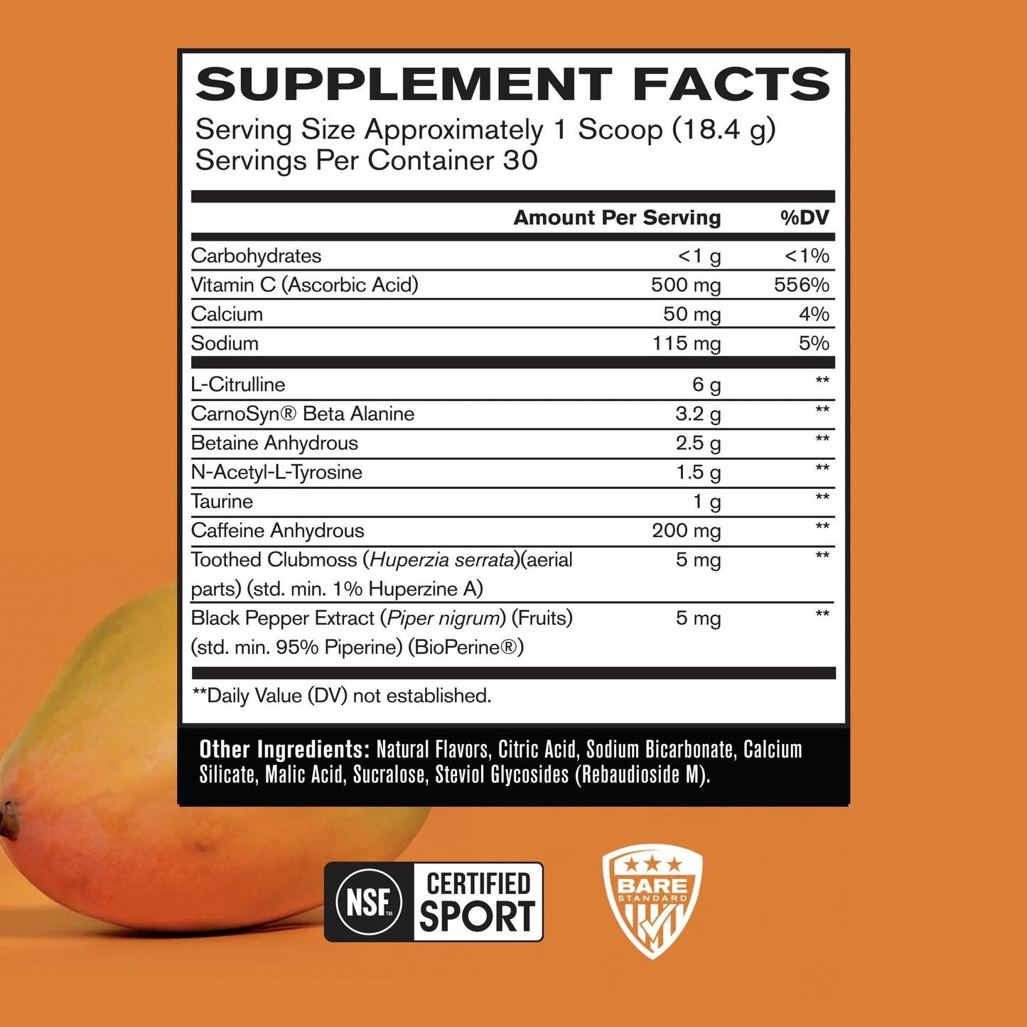 BARE PERFORMANCE NUTRITION BPN Flight Pre Workout, Supports Energy and Mental Focus, Improved Endurance & Muscle Pumps with CarnoSyn - dailyvitalstore