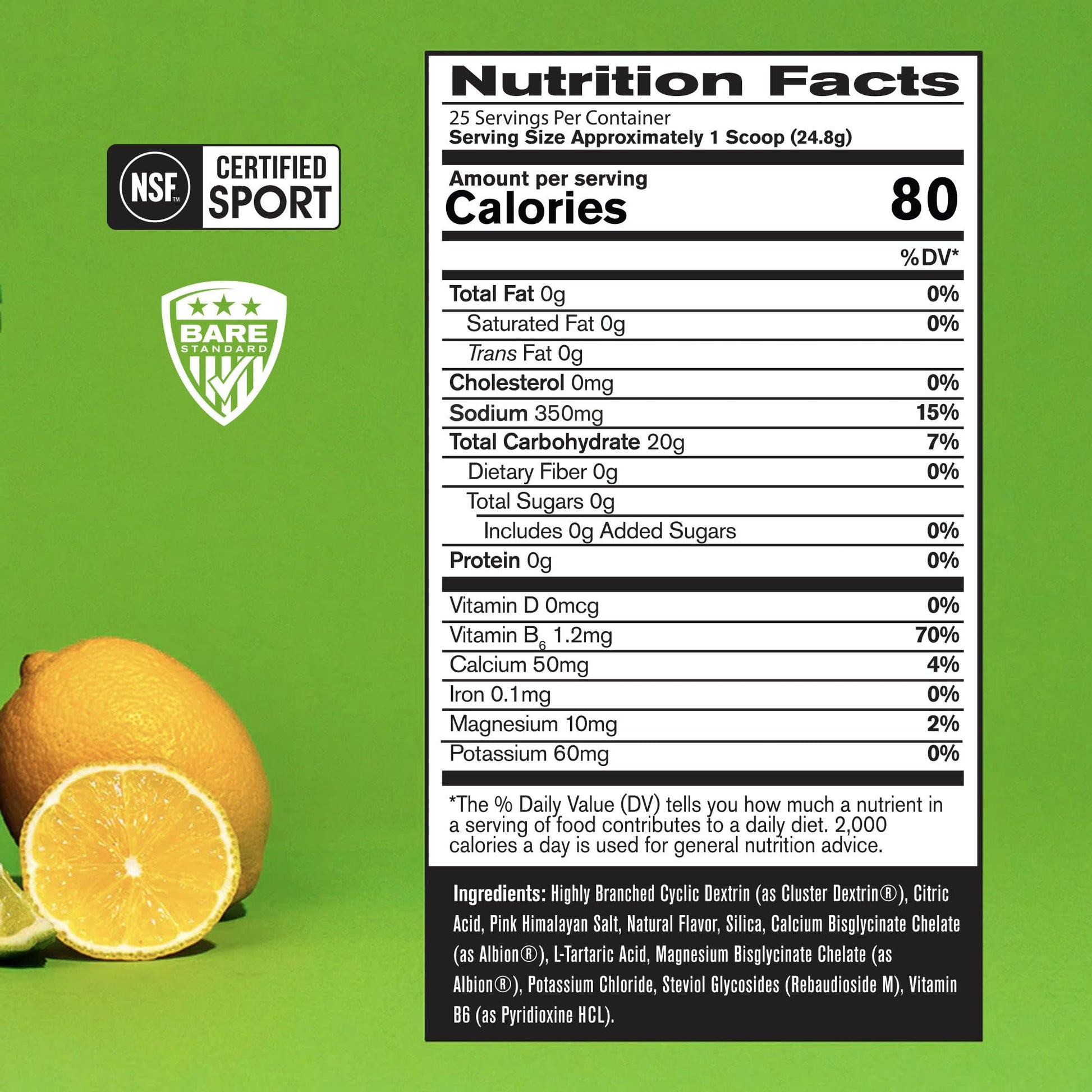 BARE PERFORMANCE NUTRITION, BPN G.1.M Go One More Sport, Endurance Training Fuel, Superior Carbohydrate & Electrolytes Powder Formula, Reduce Fatigue, Lemon Lime, 25 Servings - dailyvitalstore