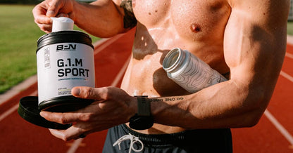 BARE PERFORMANCE NUTRITION, BPN G.1.M Go One More Sport, Endurance Training Fuel, Superior Carbohydrate & Electrolytes Powder Formula, Reduce Fatigue, Lemon Lime, 25 Servings - dailyvitalstore