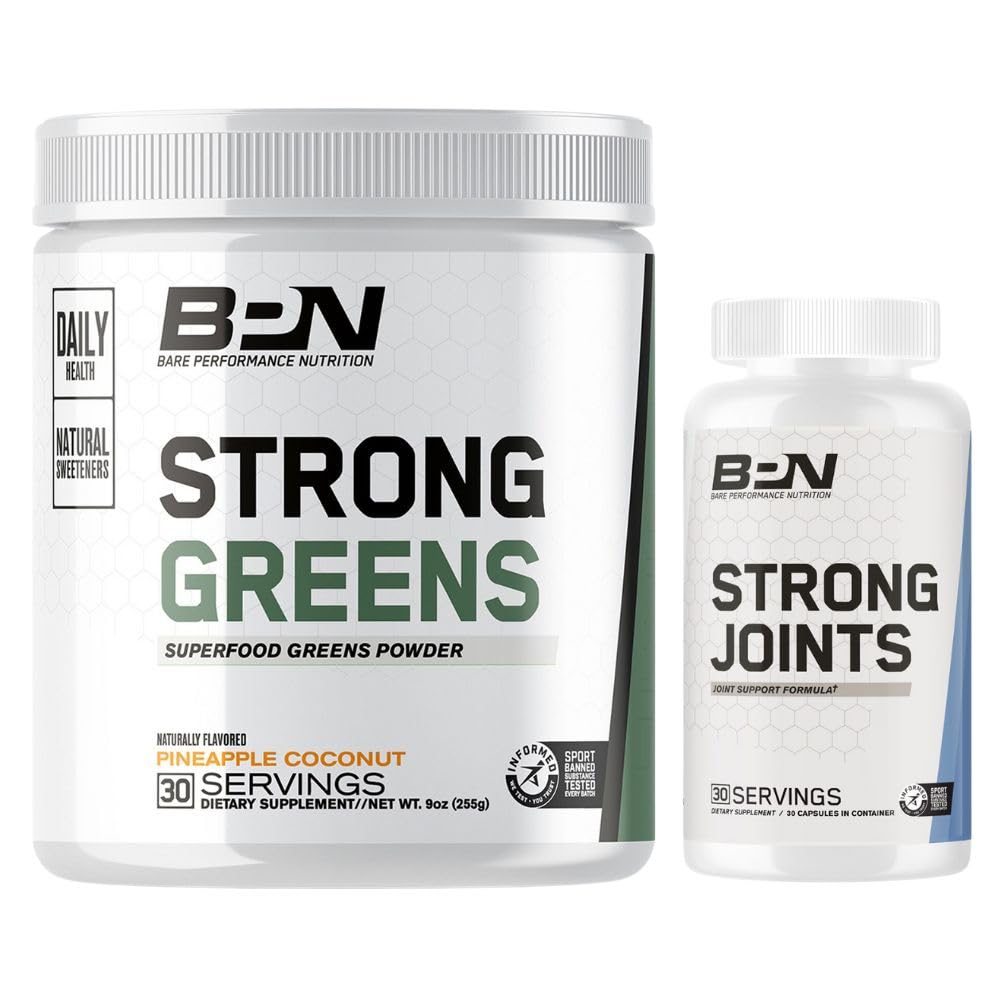 BARE PERFORMANCE NUTRITION BPN Strong Greens & Strong Joints Bundle - dailyvitalstore