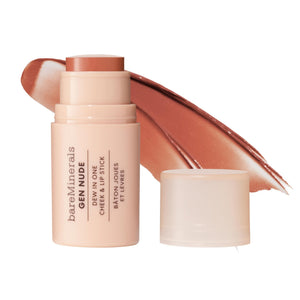 bareMinerals Gen Nude Dew in One Cheek & Lip Stick - Bare Necessity - dailyvitalstore