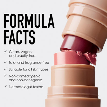 bareMinerals Gen Nude Dew in One Cheek & Lip Stick - Call My Blush - dailyvitalstore
