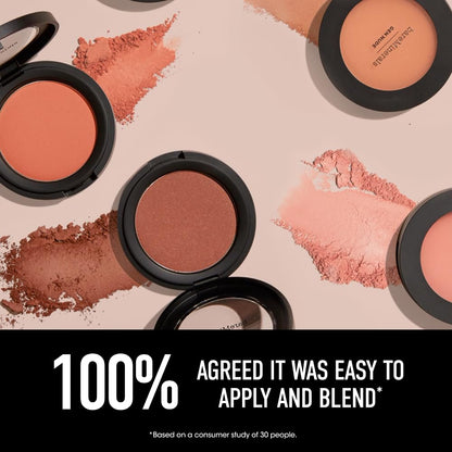 bareMinerals Gen Nude Powder Blush, On the Mauve, Vegan, Cruelty-Free & Dermatologist-Tested - dailyvitalstore