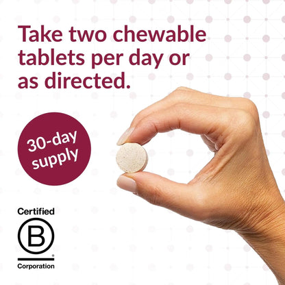 Bariatric Advantage Chewable Essential Multivitamin Without Iron - 200 DV of Key Nutrients - Trace Mineral Support - dailyvitalstore