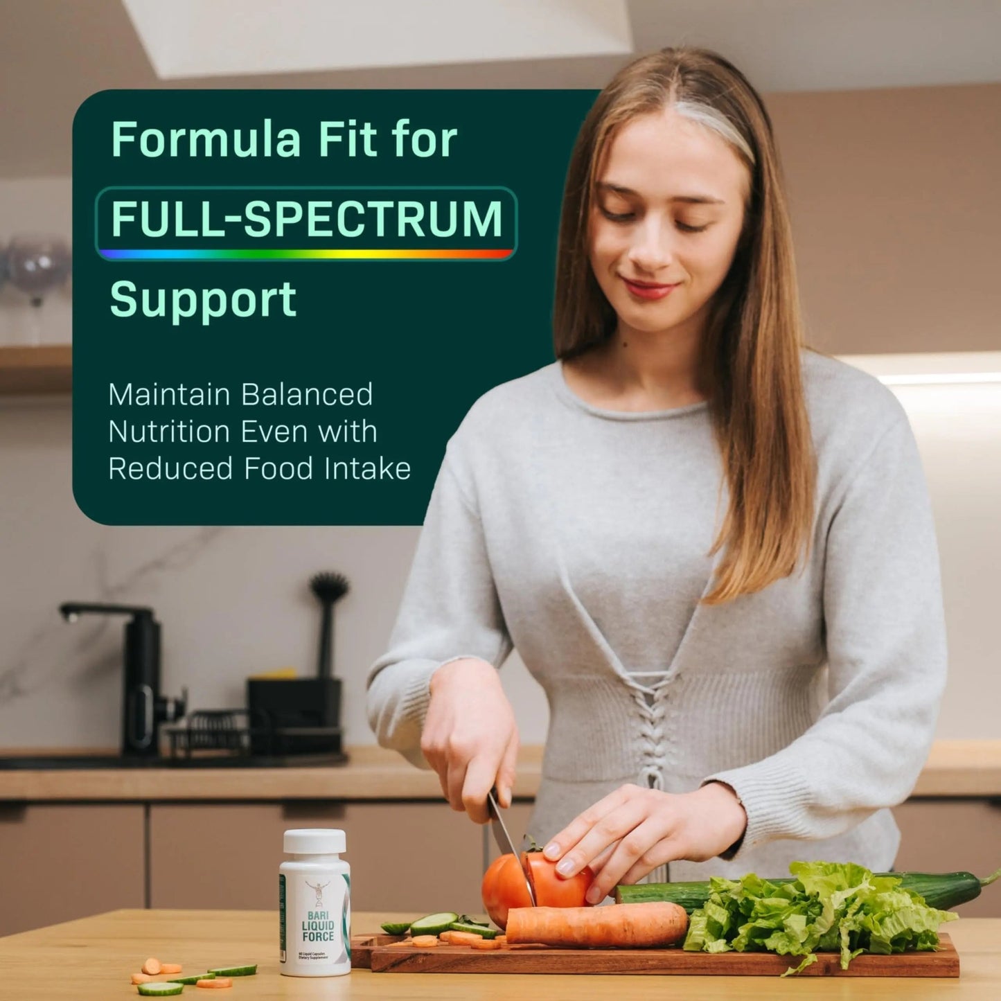 Bariatric Multivitamin with Iron – 2 Softgels Daily, Liquid-Filled Rapid-Absorption Softgels for Gastric Sleeve & Bypass Patients – Bari Liquid Force - dailyvitalstore