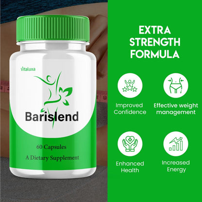 Barislend Capsules, Barisland Pills Pink Salt Blend for Women, Barislends Maximum Strength Supplement Official Advanced Formula Natural Energy Fitness Support, Bari Slend Review (60 Capsules) - dailyvitalstore