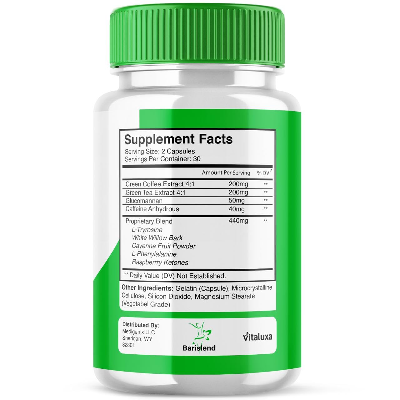Barislend Capsules, Barisland Pills Pink Salt Blend for Women, Barislends Maximum Strength Supplement Official Advanced Formula Natural Energy Fitness Support, Bari Slend Review (60 Capsules) - dailyvitalstore